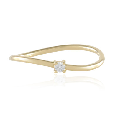 14K IF (D) Diamond Gold Ring