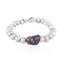 Freshwater pearl Silver Bracelet (TPC)