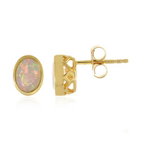 Welo Opal Silver Earrings