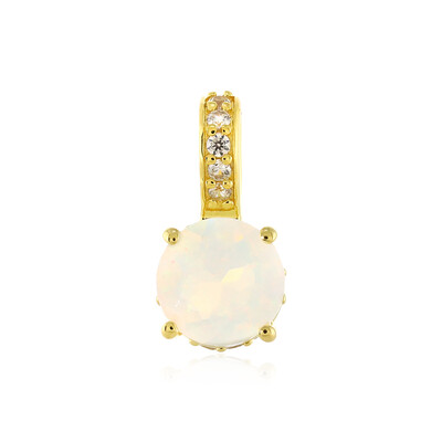 Welo Opal Silver Pendant