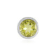 Lemon Quartz Silver Pendant (MONOSONO COLLECTION)