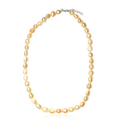 Freshwater pearl Silver Necklace (TPC)