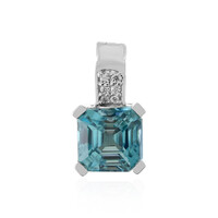 Ratanakiri Zircon Silver Pendant