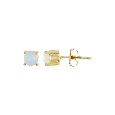 Welo Opal Silver Earrings