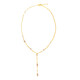 White Freshwater Pearl Silver Necklace (Joias do Paraíso)