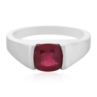 Madagascar Ruby Silver Ring