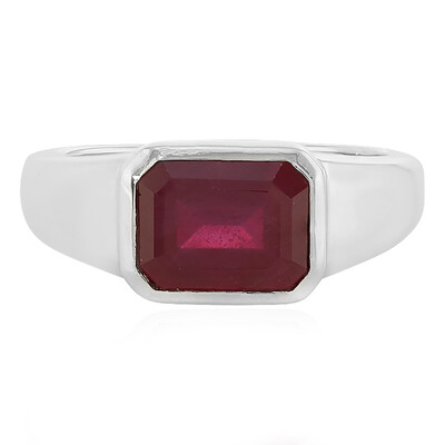 Madagascar Ruby Silver Ring