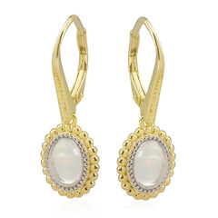 Welo Opal Silver Earrings