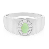 Imperial Chrysoprase Silver Ring