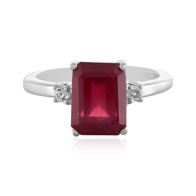 Madagascar Ruby Silver Ring