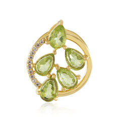 Peridot Silver Pendant