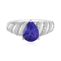 9K AAA Tanzanite Gold Ring (de Melo)