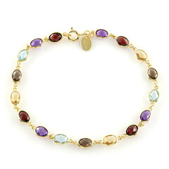 Amethyst Silver Bracelet