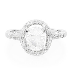 Petalite Silver Ring