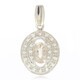 Cuprian Tourmaline Silver Pendant