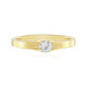 White Sapphire Silver Ring