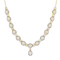 Welo Opal Silver Necklace