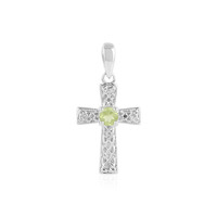 Peridot Silver Pendant