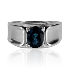 London Blue Topaz Silver Ring