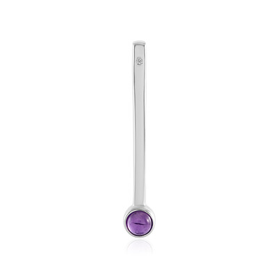 Amethyst Silver Pendant (MONOSONO COLLECTION)