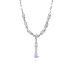 Welo Opal Silver Necklace