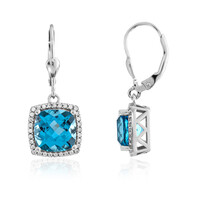 Marambaia Topaz Silver Earrings
