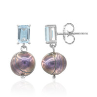 Freshwater pearl Silver Earrings (TPC)