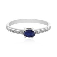 Madagascar Blue Sapphire Silver Ring