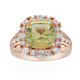 Lemon Citrine Silver Ring