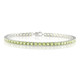 Peridot Silver Bracelet
