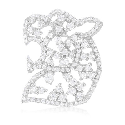 Zircon Silver Pendant