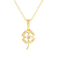 Peridot Silver Necklace