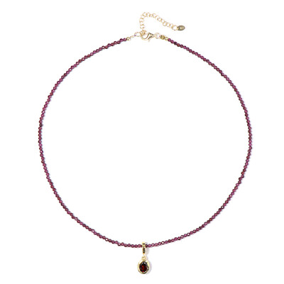 Rhodolite Silver Necklace