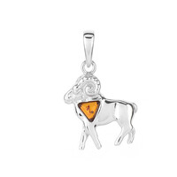 Baltic Amber Silver Pendant