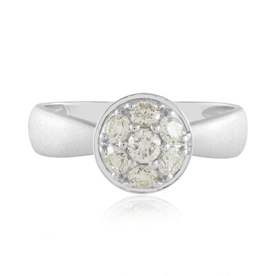 9K SI2 (H) Diamond Gold Ring (de Melo)