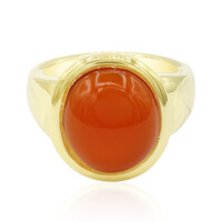 Carnelian Silver Ring