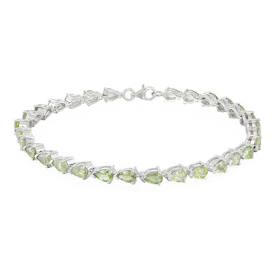 Paraiba Tourmaline Silver Bracelet