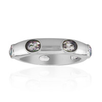 Mystic Quartz Silver Ring