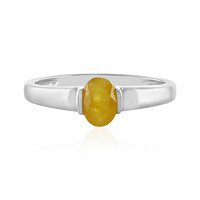 Madagascar Yellow Sapphire Silver Ring