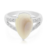 Botswana Agate Silver Ring