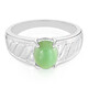 Imperial Chrysoprase Silver Ring