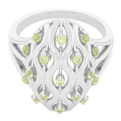 Peridot Silver Ring