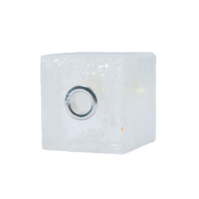 White Quartz Silver Pendant (MONOSONO COLLECTION)