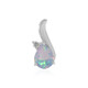 Welo Opal Silver Pendant