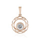 9K Zircon Gold Pendant (Ornaments by de Melo)