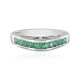 Colombian Emerald Silver Ring (de Melo)