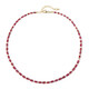 Madagascar Ruby Silver Necklace