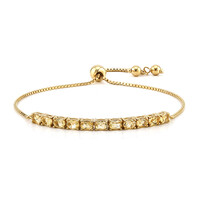 Citrine Silver Bracelet