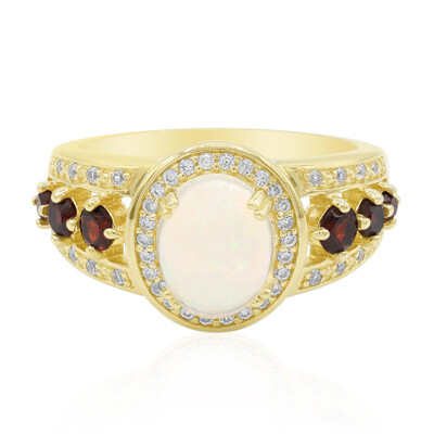 Welo Opal Silver Ring