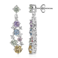 Citrine Silver Earrings
